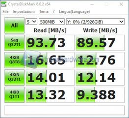 DiskMark64 raid1 500m